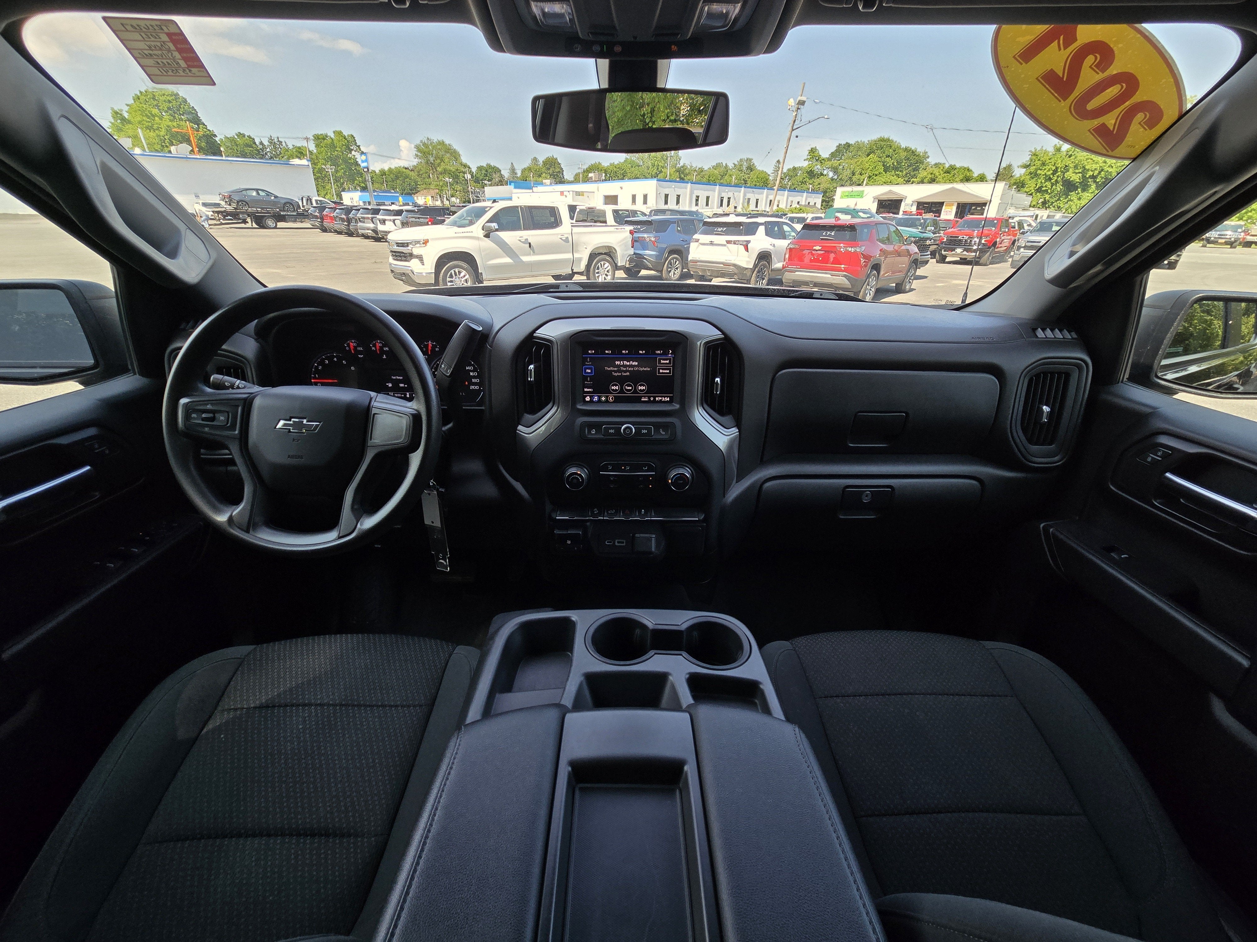 2021 Chevrolet Silverado 1500 — side profile view